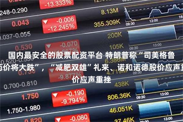 国内最安全的股票配资平台 特朗普称“司美格鲁肽药价将大跌”，“减肥双雄”礼来、诺和诺德股价应声重挫